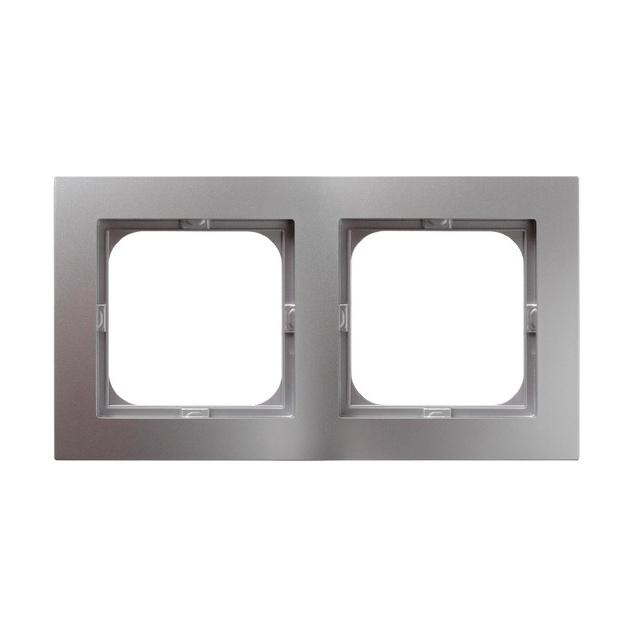 AS Ramka podwójna - kolor srebro