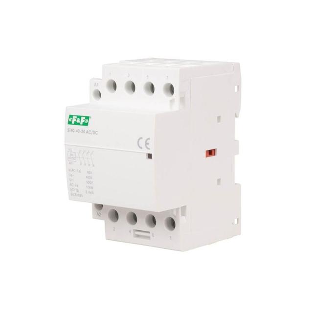 Stycznik 40A 24 V ACDC styki 4NO+1NC 40A ST40-31-24ACDC F&F