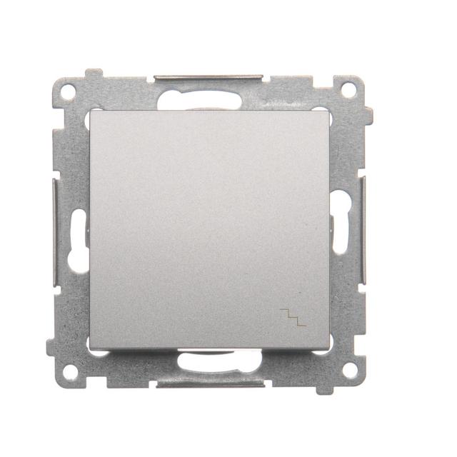 Simon 54 Łącznik schodowy 16A 250V zaciski śrubowe srebrny mat DW6A.01/43 KONTAKT