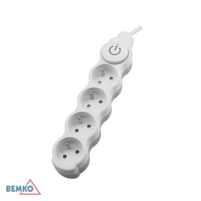 PRZEDŁUŻACZ NEW 1.5 4 GN. Z "0" Z WYŁ. 1.5MM X 3.0M