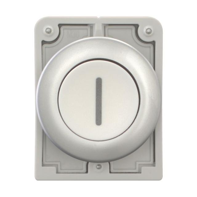 M30C-FDR-W-X1 Przycisk 30mm płaski biały bez samopowrotu I 182938 EATON