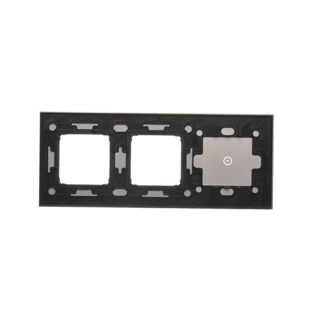 Simon 54 Touch Panel dotykowy S54 Touch 3 moduły 1 pole dotykowe+2 otwory na osprzęty S54 burzowa ch