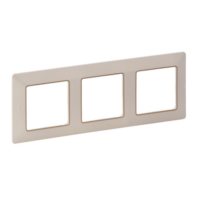 VALIF:RAMKA X3 KREMOWA/ZŁOTA, Legrand