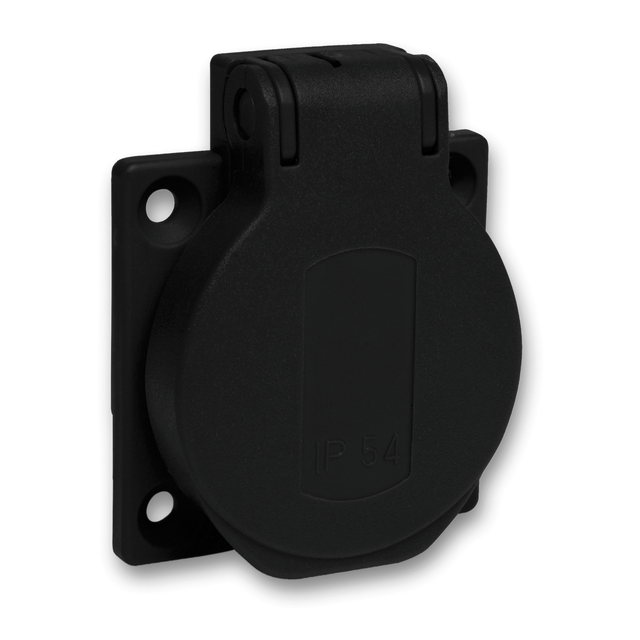 GNIAZDO 50X50 BACK BLACK IP54 220V 2PT PKS51N SCHNEIDER