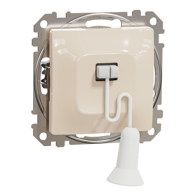 Sedna Design & Elements, przycisk z cięgnem, beżowy