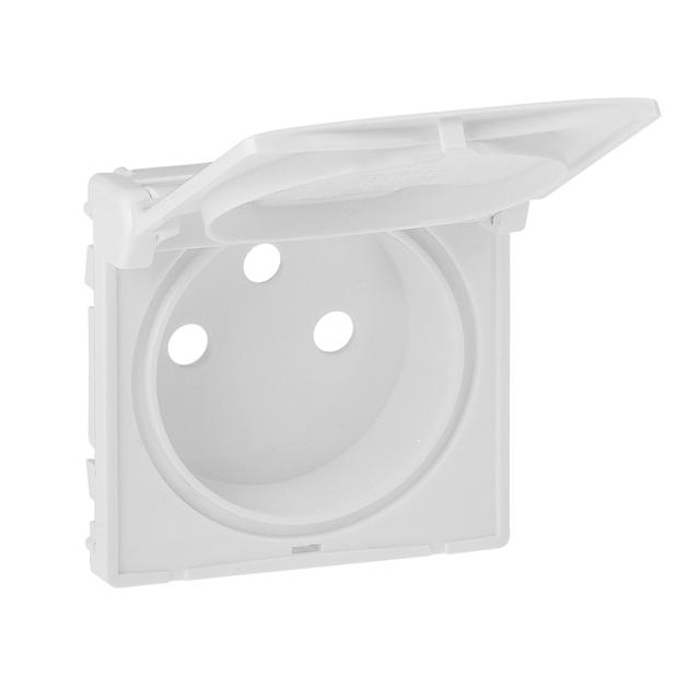 Valena Life Plakietka Gniazda 2 P+Z IP21 Biała 754860 LEGRAND