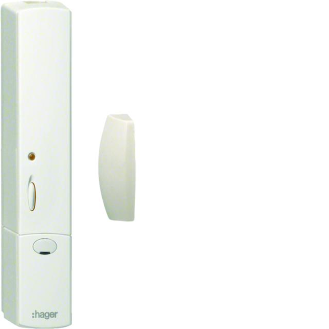 KNX q/e/s Natynkowy czujnik magnetyczny otwarcia biały TRC301B HAGER