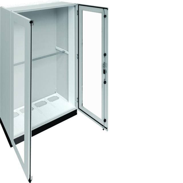 univers Rozdzielnica stojąca IP55 kl. I 1050x1850x400 + cokół 100mm drzwi transparentne FR24V1 HAGER