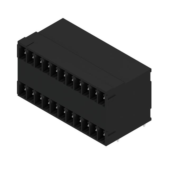 SCD-THR 3.81/22/90G 3.2SN BK BX Wtyki PCB (złącza płyty), 3.81 mm, Liczba biegunów: 22, kąt odejścia: 90° /50szt./ 1973820000 WEIDMÜLLER
