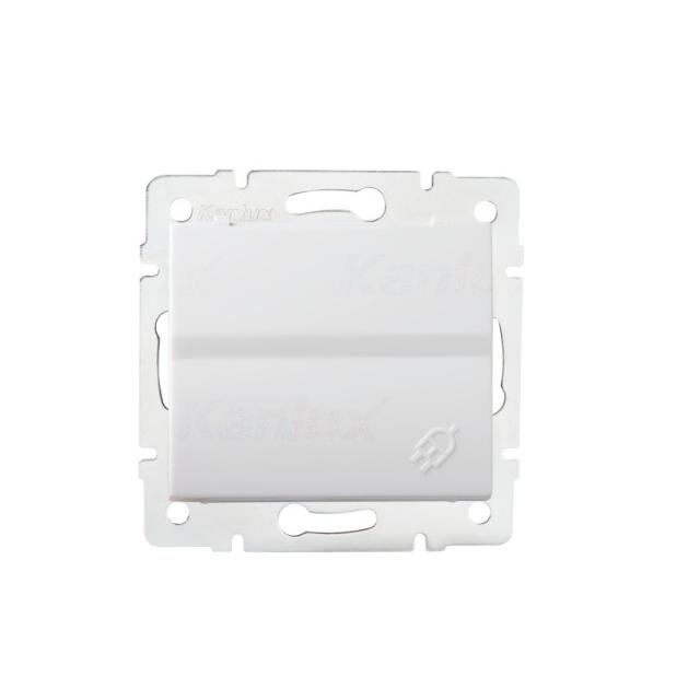LOGI 02-1230-102 bi Gniazdo z uziemieniem IP44 Schuko LOGI 02-1230-102 bi śrubowy kolor biały KANLUX