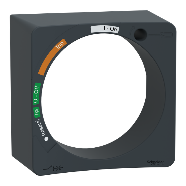 Osłona zabezpieczająca, TeSys U, czarna