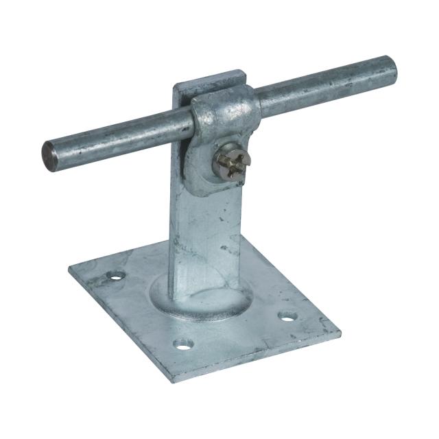 Wspornik dachowy przykręcany, 50x60 mm, St/tZn