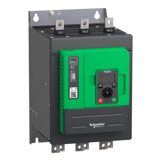 Układ łagodnego rozruchu, Altivar ATS480, 170A IP00, 3x 208 ... 690V AC, napięcie sterowania 110 ...