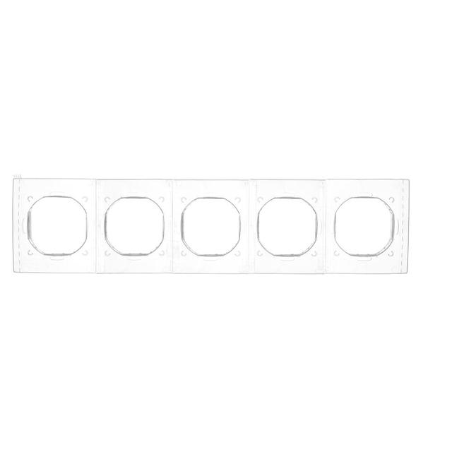 SIMON 54 PREMIUM WMDZ-95xxxx-001 Zestaw uszczelek IP44 do ramki 5-krotnej PREMIUM