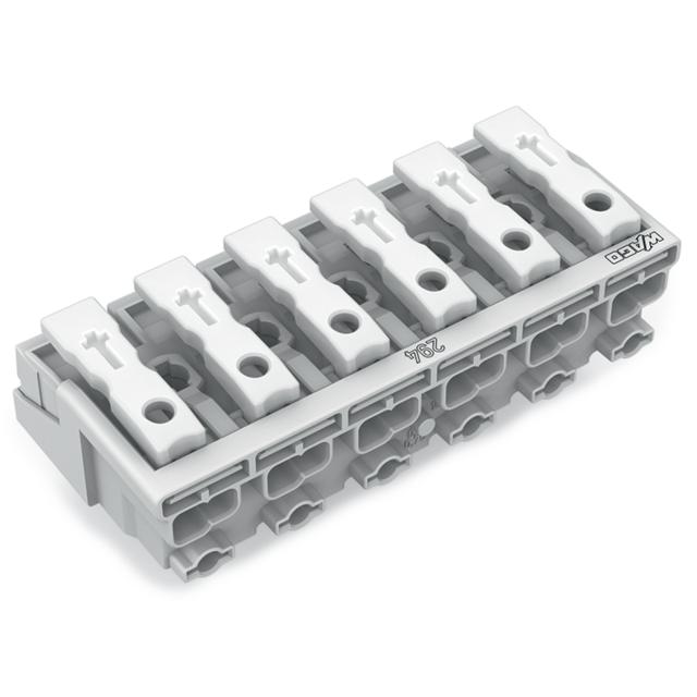 złączka zasilająca 6-biegunowa bez stopek bez styku PE