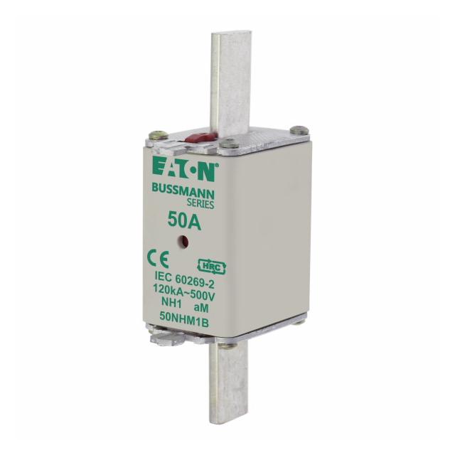 NH FUSE 50AMP 500V aM SIZE1 DUAL IND Wkładka NH1 50A 500V AM podwójny wskaźnik 50NHM1B EATON