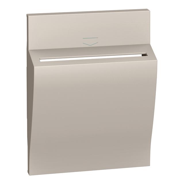 LIVING NOW - PLAKIETKA ŁĄCZNIKA HOTELOWEGO - 3 MODUŁY - PIASKOWY BEŻ, Bticino