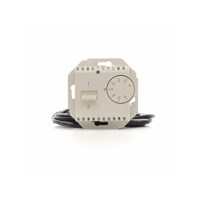 Simon 54 Regulator temperatury z czujnikiem zewnętrznym kaszmir mat DRT10Z.02/42