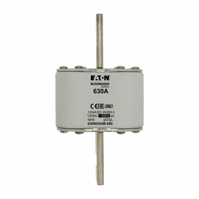 BUSSMANN 630A 690V NH4 GG Wkładka NH4 630A 690V GL/GG podwójny wskaźnik 630NHG4B-690 EATON
