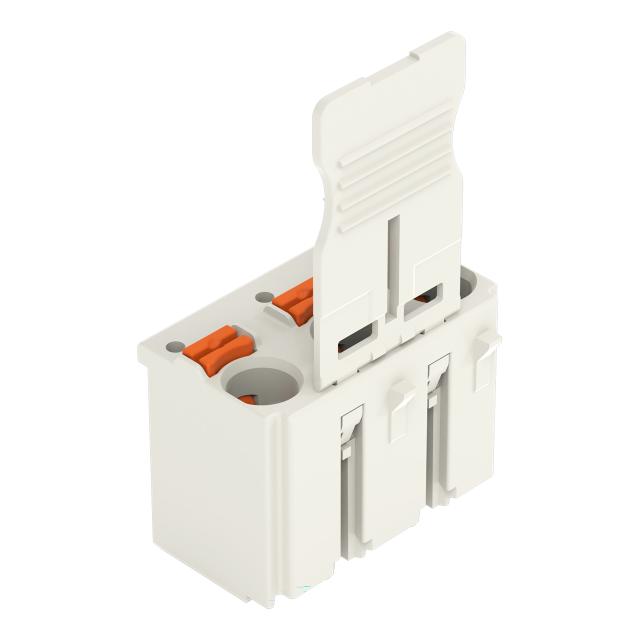 Gniazdo picoMAX raster 7,5mm 3‑biegunowe z płytką uchwytową 2092‑3103 /100szt./ WAGO