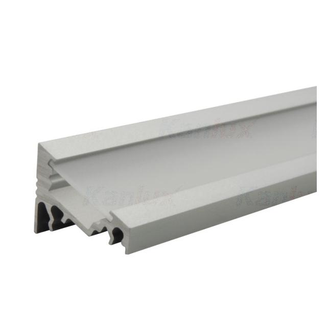 PROFILO C 2m Profil do taśm LED PROFILO C 2M (kpl.10 szt.x2m) anodowany KANLUX