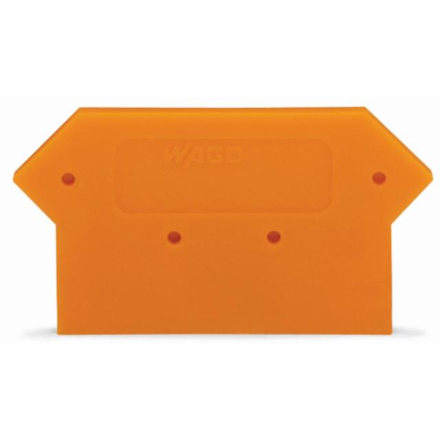 ścianka końcowa pomarańczowa