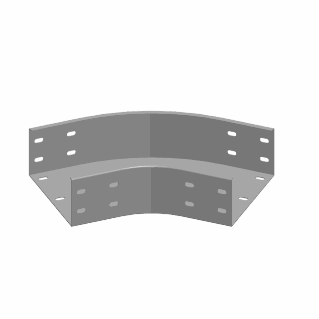 KKZMC100H100 KOLANKO 45° 2,0 MM
