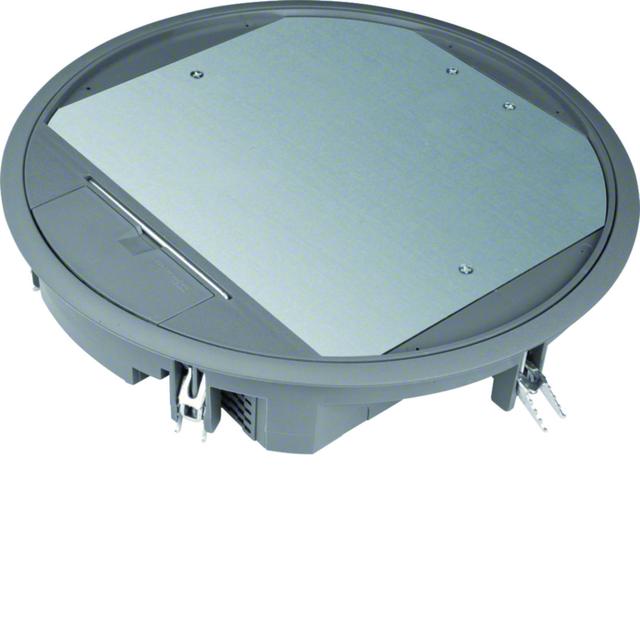 tehalit.VE-EE Pokrywa uchylna VR12 fi306 wykładzina 5mm stal szary PA VR12057011 HAGER