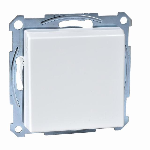 Gniazdo wtykowe SCHUKO z klapką i przesłoną, b.śrub., B.P, P, Sys M