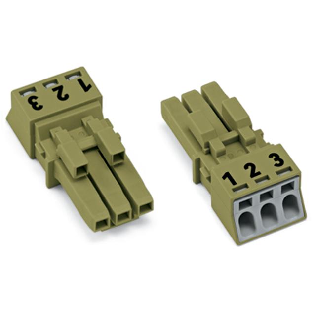 Buchse. CCS. 3-pol. Kod. B. Steuerun