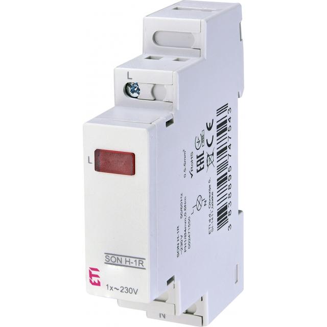 Sygnalizator obecności napięcia (1 x czerwona LED) SON H-1R 002471550 ETI