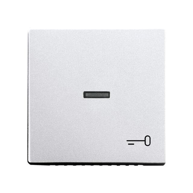 FUTURE Klawisz z symbolem "klucz" Do przycisku zwiernego aluminiowo srebrny