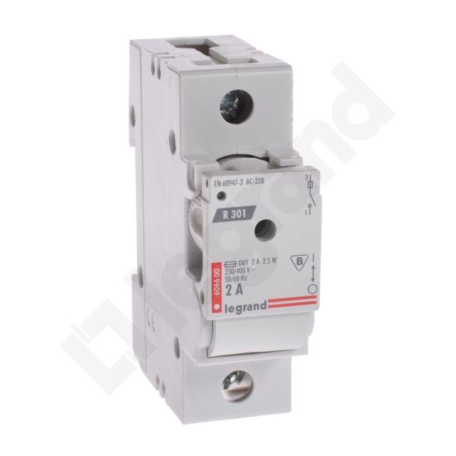 Rozłącznik Bezpiecznikowy R 301 2A 1P 606600 LEGRAND