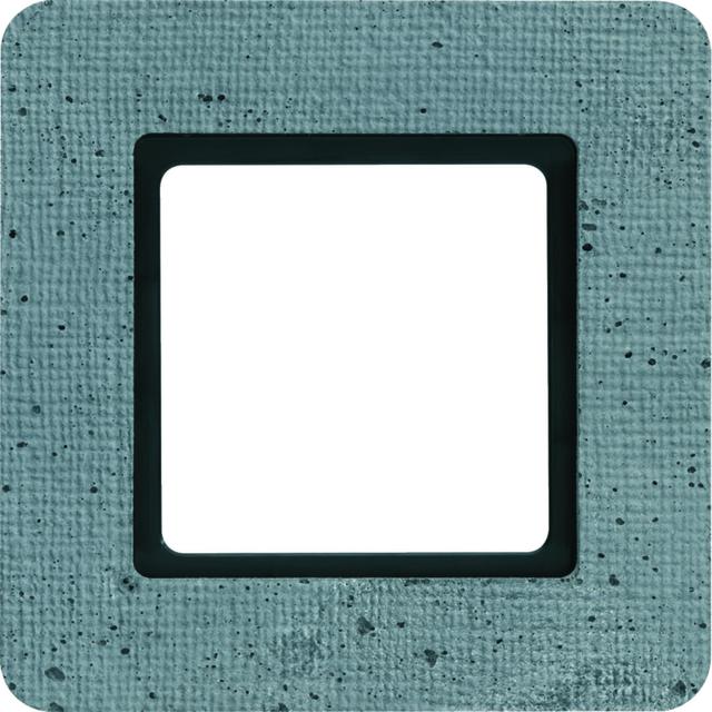 Q.7 Ramka 1-krotna do modułu podświetlenia LED, beton 10116120 HAGER