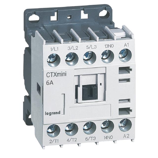 Stycznik Mocy 6A 3P 110V AC 1Z 0R CTX3 Mini 417004 LEGRAND