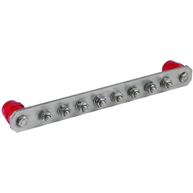 Szyna wyrównawcza bez pokrywy, stal nierdzewna NIRO