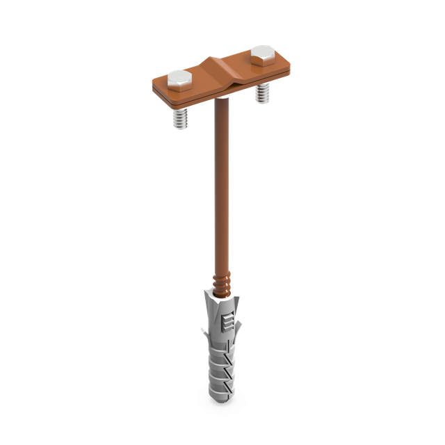 LA 8004 UCHWYT Z KOŁKIEM fI-12 12.4 LA 8004