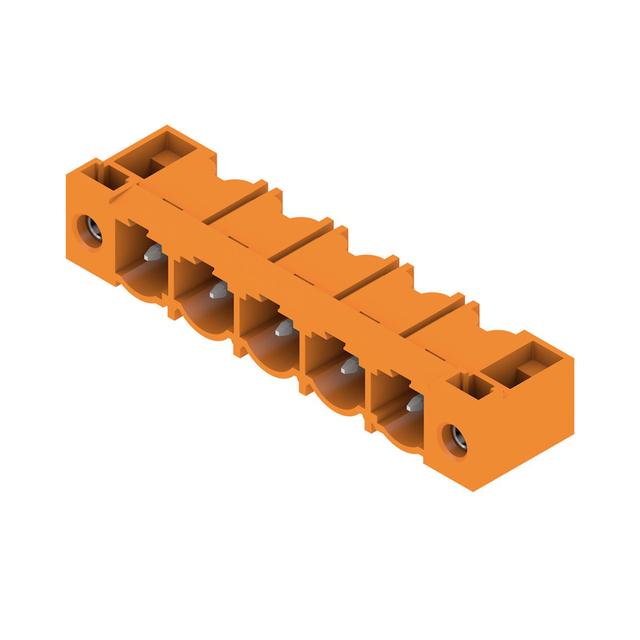 SL 7.62HP/05/90F 3.2 SN OR BX Wtyki PCB (złącza płyty), 7.62 mm, Liczba biegunów: 5, kąt odejścia: 90° /36szt./ 1026840000 WEIDMÜLLER