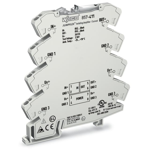 JUMPFLEX przetwornik separacyjny ze wzmocnieniem