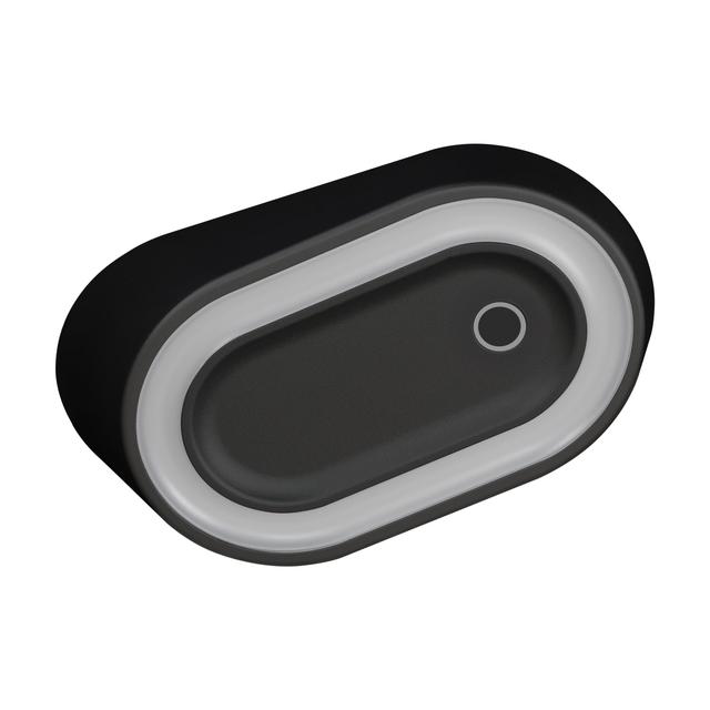 AGRA lampka podszafkowa LED 2,5W, 80lm, 4000K, z włącznikiem bezdotykowym, czarna