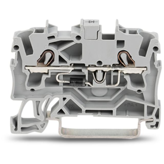 TOPJOBS złączka 2-przewodowa 2,5 mm2 diodowa szara