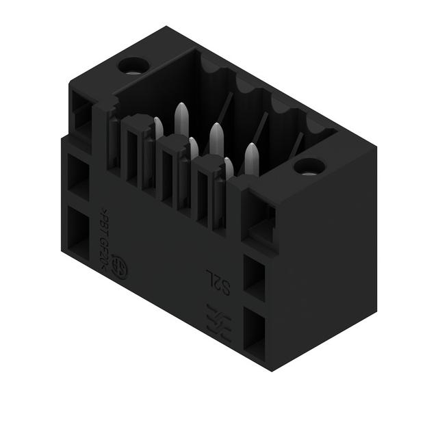 S2L 3.50/08/180F 3.5SN BK BX Wtyki PCB (złącza płyty), 3.50 mm, Liczba biegunów: 8, kąt odejścia: 180° /84szt./ 1729600000 WEIDMÜLLER