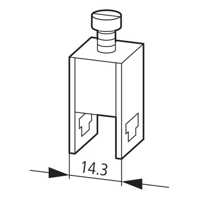 AK35 Zacisk obwodów głównych ; max.35mm2 079614 EATON