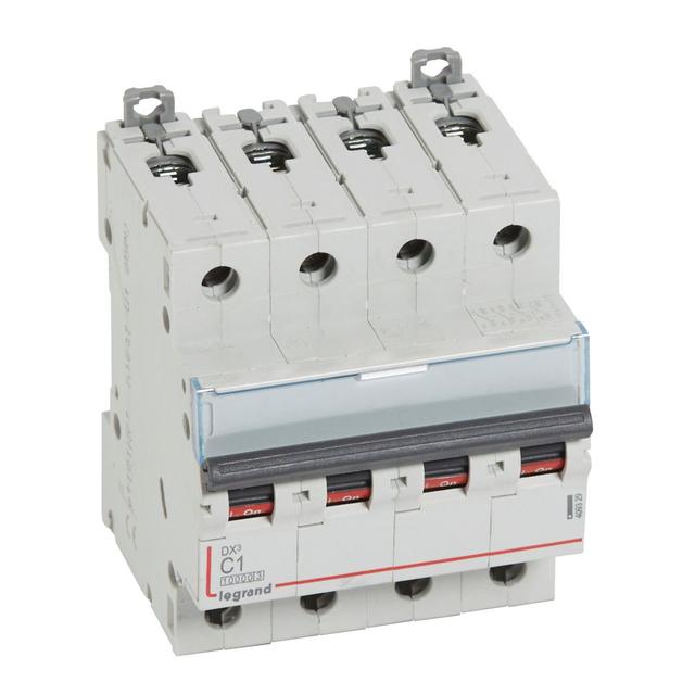 WYŁĄCZNIK NADPRĄDOWY S 314 4P C 1A 10000A SERII DX3, Legrand