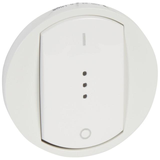 CELIANE - KLAWISZ ŁĄCZNIKA DWUBIEGUNOWEGO Z WSKAŹNIKIEM LED BIAŁY, Legrand