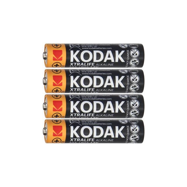 Baterie Kodak XTRALIFE Alkaline AAA LR03 4szt. folia