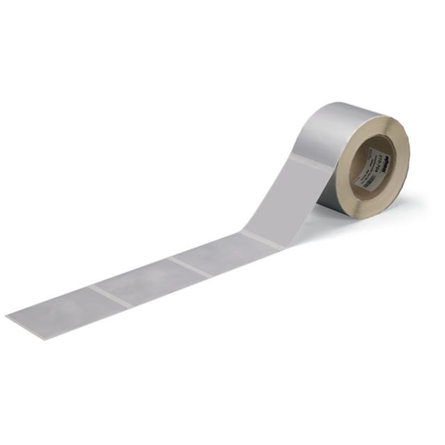 Rolka z etykietami 70x100mm kolor srebrny 500 szt. w rolce 210-704 WAGO