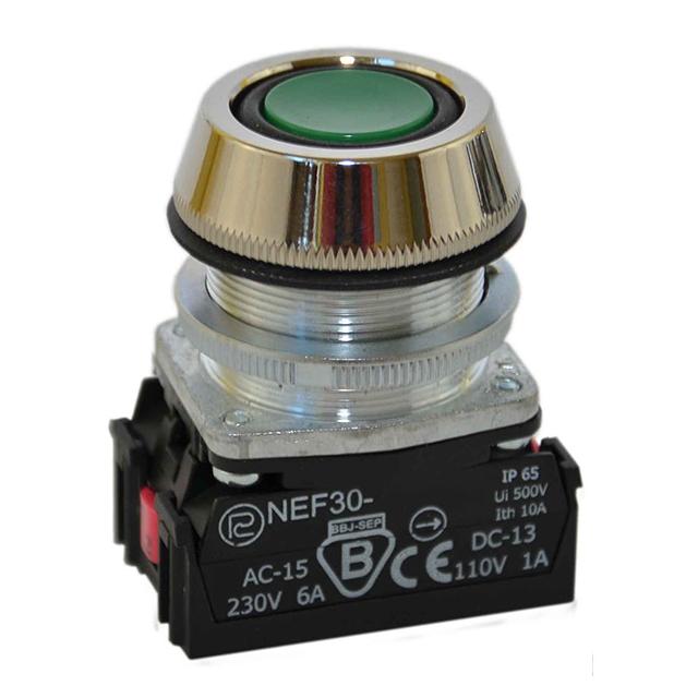 Przycisk NEF30-UK2Y zielony W0-NEF30-UK 2Y Z PROMET