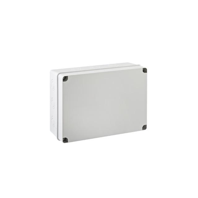 PUSZKA SERII „LIGHT” PUSZKA INSTALACYJNA LIGHT POKRYWA PEŁNA, Z OSŁABIENIAMI 328x239x129 (12xM40) IP66/67 EX-322 PCE