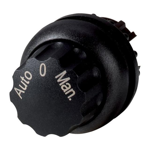 M22S-WR3-X94 Napęd przełącznika 3 położeniowy czarny z opisem AUTO-0-MANUAL bez samopowrotu 226839 E